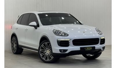 بورش كايان S Platinum Edition 3.6L 2016 Porsche Cayenne S, Service History, Excellent Condition, GCC