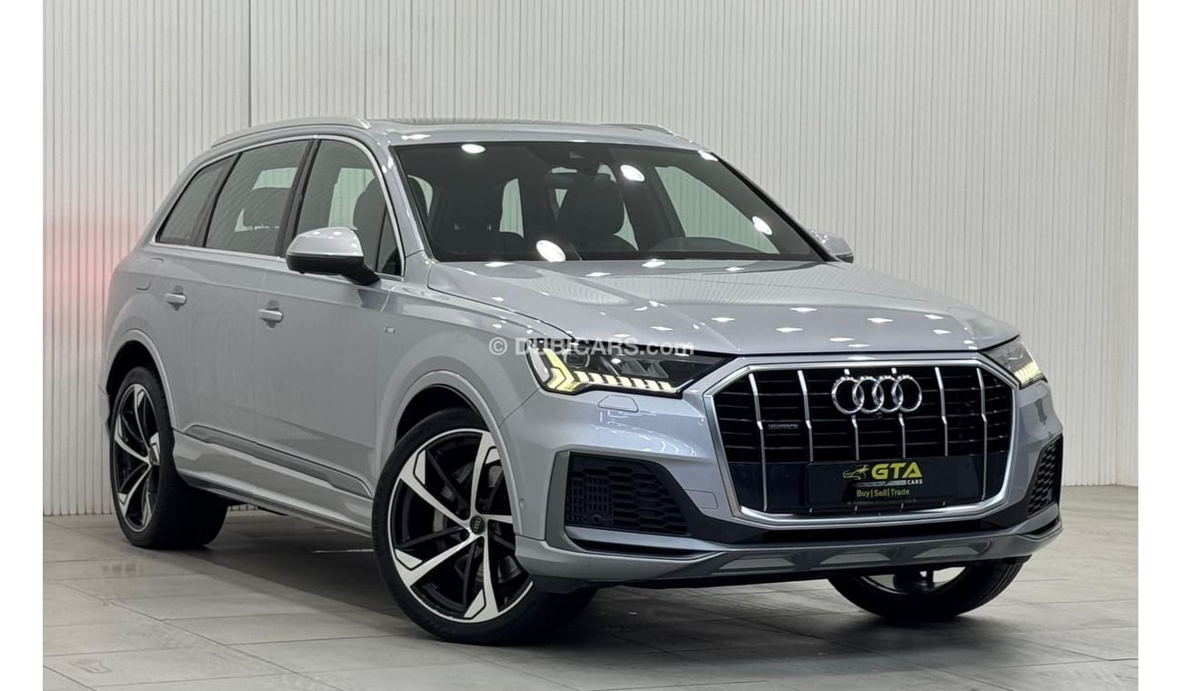 أودي Q7 55 TFSI quattro S-Line 3.0L 2020 Audi Q7 S-Line 55TFSI Quattro 7 Seater, Oct 2025 Warranty + Service