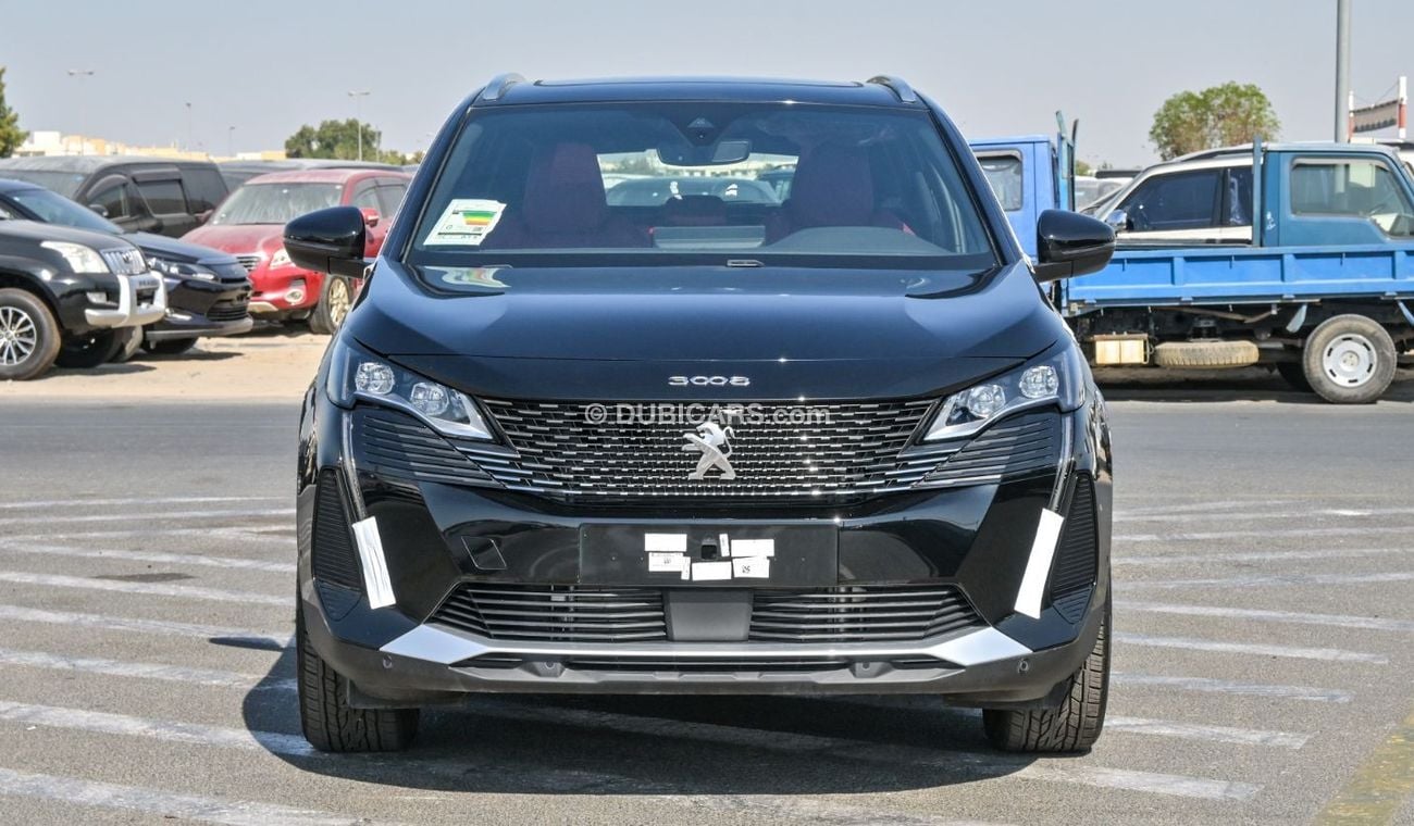 Peugeot 3008 Brand New Peugeot 3008 GT Line FOR EXPORT 1.6L Turbo A/T|FWD |Petrol|Black/Red|2025 |N-PE-GT-1.6-25