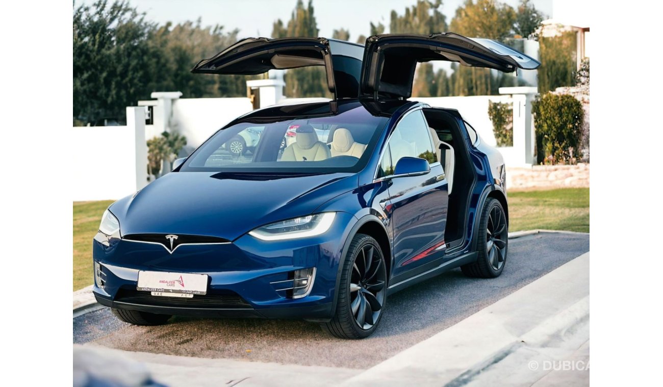 تسلا موديل اكس AED 3600 PM | TESLA MODEL X 2020 | UNDER WARRANTY | GCC | FIRST OWNER | Full Service History