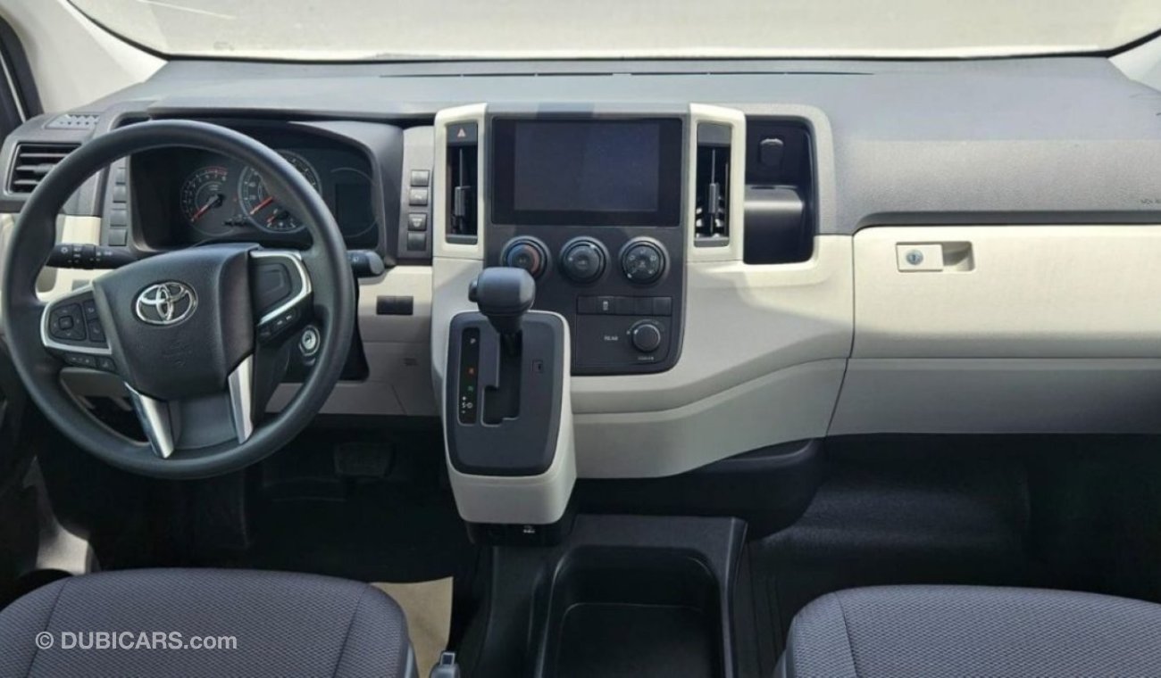 تويوتا هاياس 2025 Toyota Hiace DX with Automatic Sliding Door 13-Seater High-Roof 3.5L V6 Petrol A/T RWD Only For