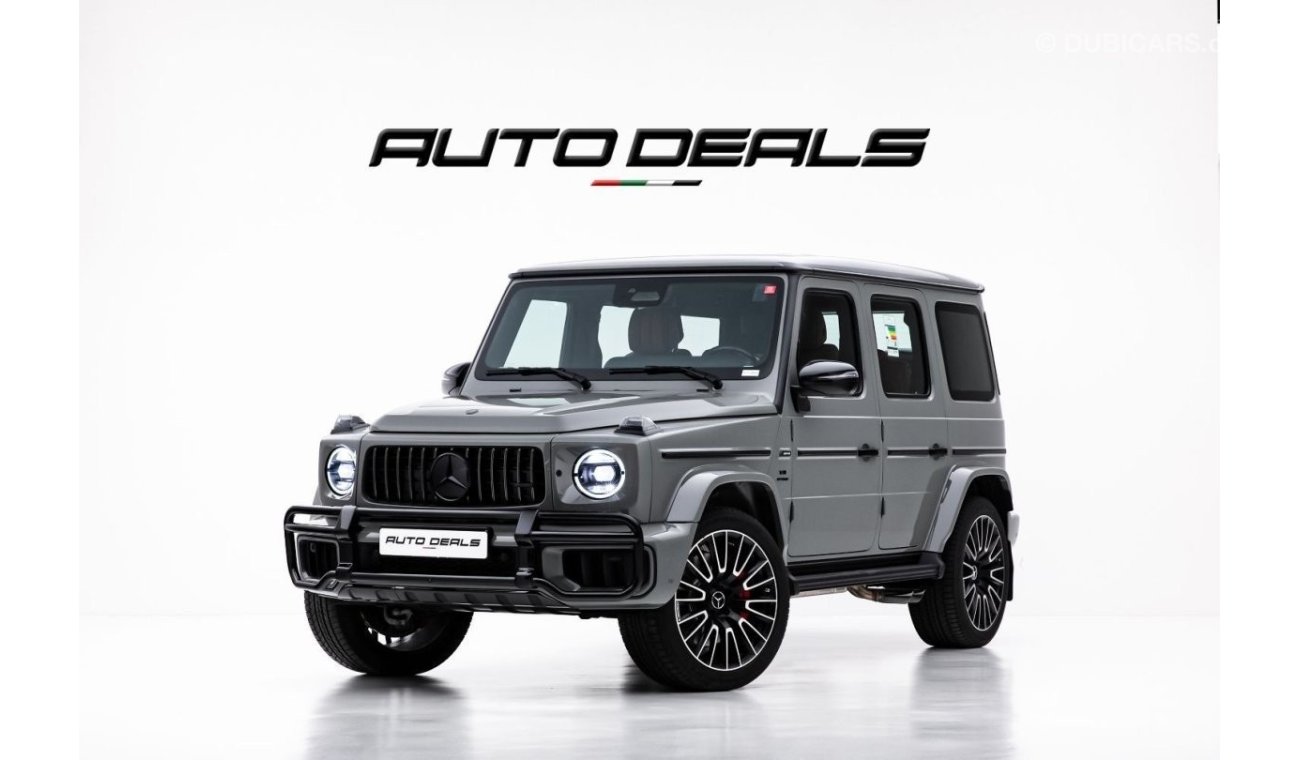 مرسيدس بنز G 63 AMG G-Manufaktur Double Night Package | GCC - Warranty - Service Contract | 4.0L V8