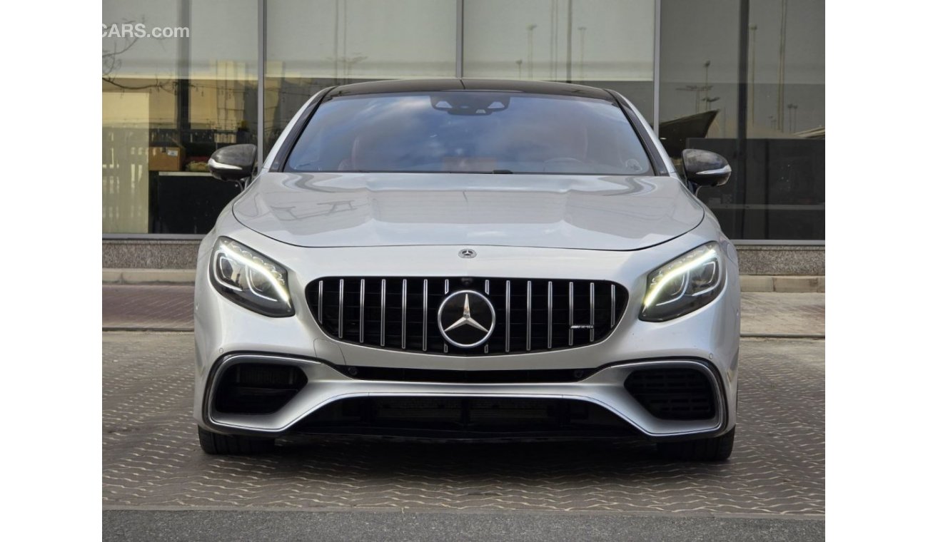 مرسيدس بنز S 550 كوبيه MERCEDES S-550 2016 V8 ( BODYKIT S-63 2020 ) ORGINAL PAINT // PERFECT CONDITION