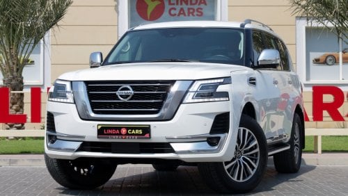 Nissan Patrol SE Platinum City Nissan Patrol Platinum 2021 GCC under Warranty with Flexible Down-Payment.