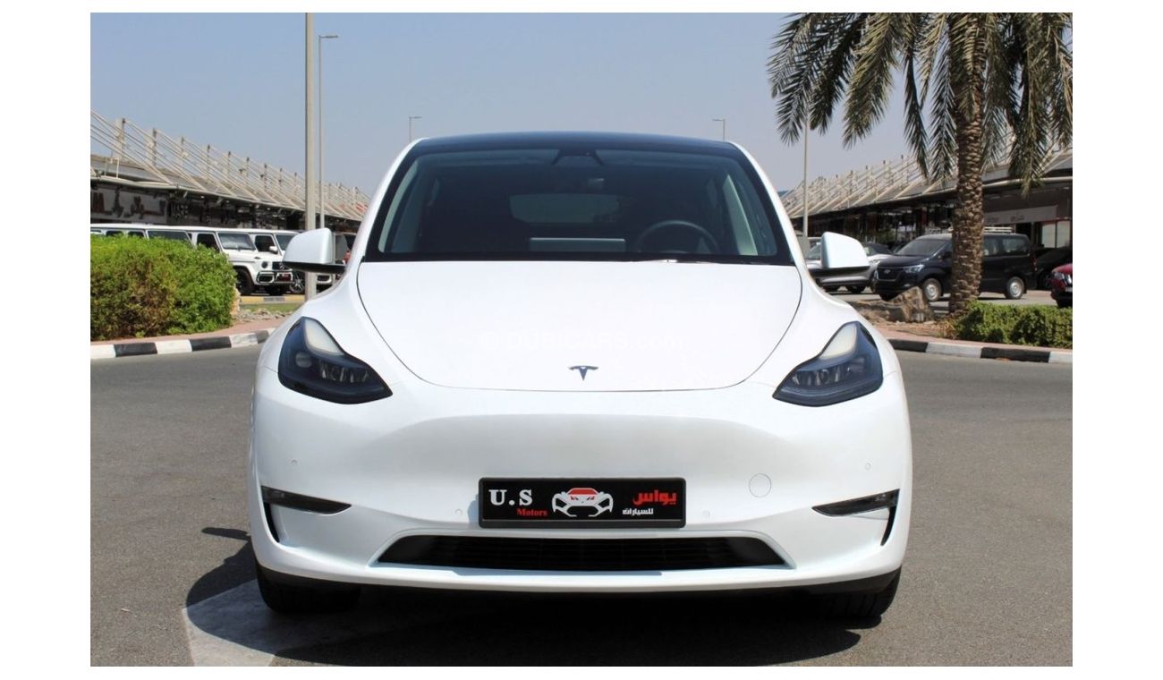 تسلا موديل Y TESLA MODEL Y LONG RANGE DUAL MOTOR 4WD 2022 GCC LOW MILEAGE SINGLE OWNER WITH 8 YEARS AGENCY WARRAN