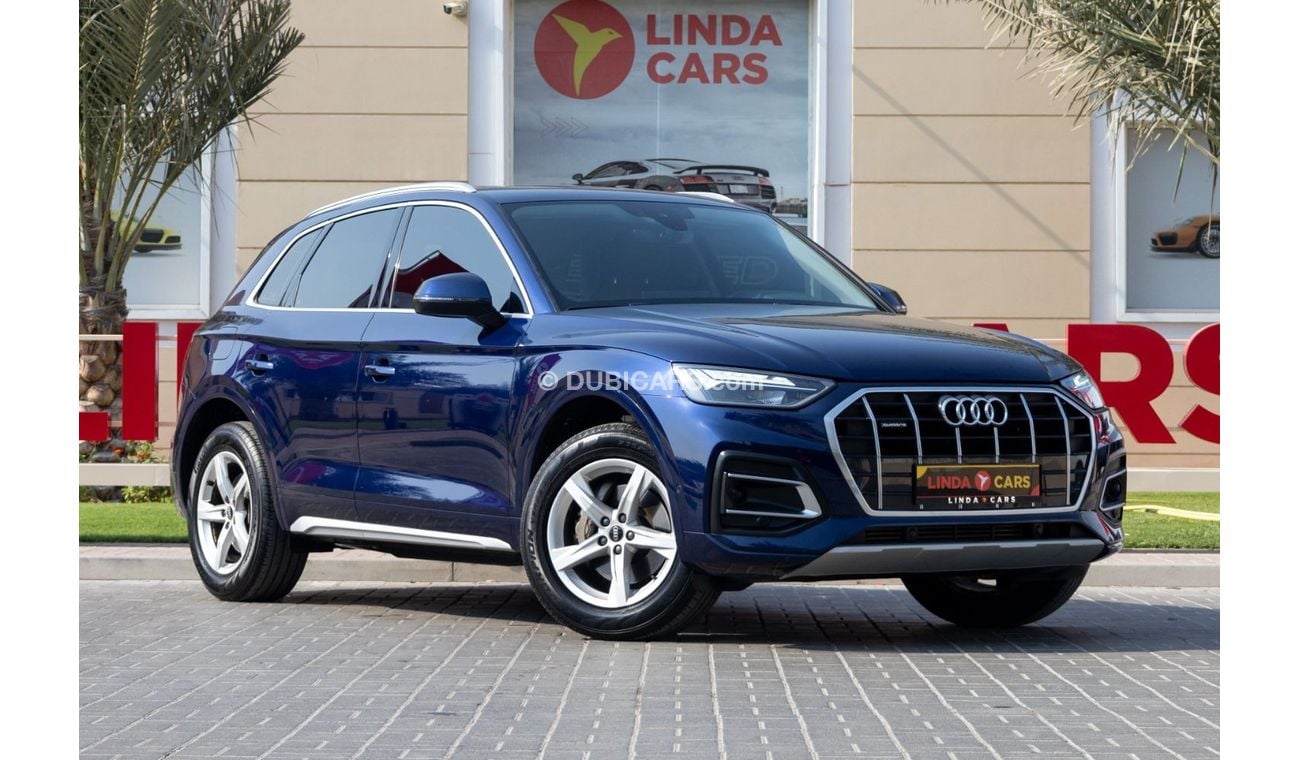 أودي Q5 45 TFSI Quattro 2.0L Audi Q5 45TFSI Quattro 2022 GCC under Agency Warranty and Service Contract with