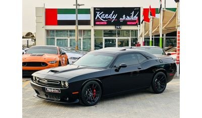 دودج تشالينجر SRT 6.4L TA Edition | Monthly AED 1260/- | 0% DP | Sunroof | Blindspot | Alcantara Seats | # 11037