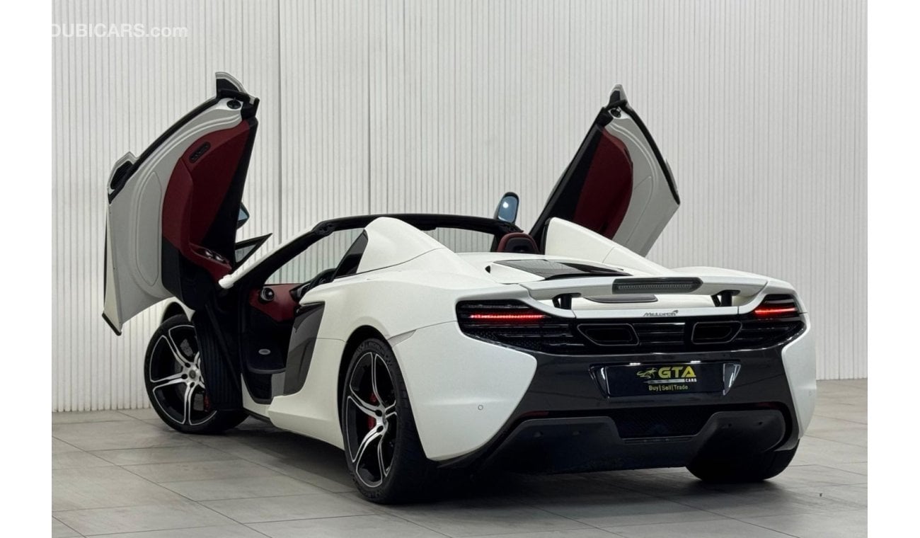 مكلارين 650S 2016 McLaren 650S Spider, July 2025 McLaren Agency Warranty, Full Service History, GCC