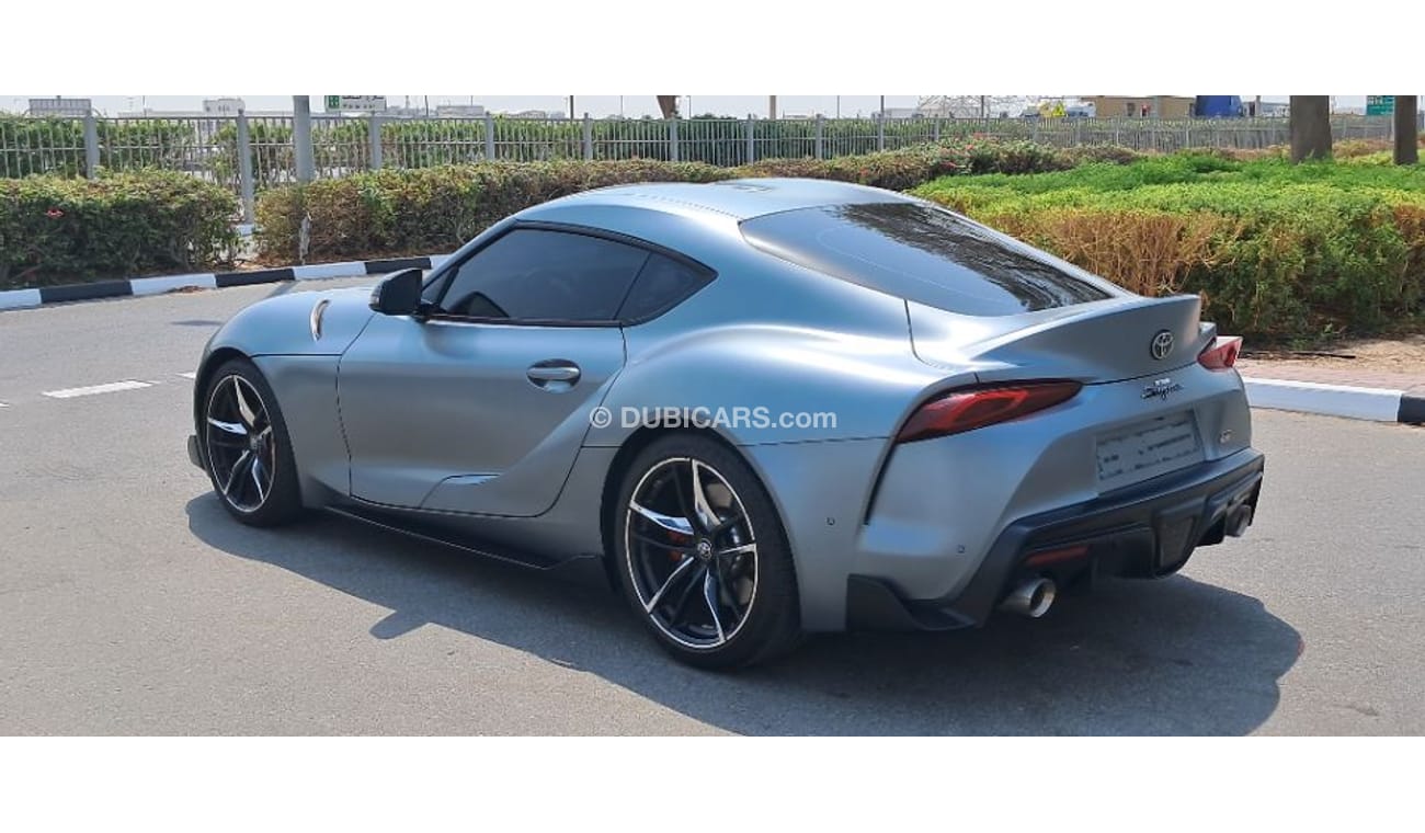 Toyota Supra SUPRA 2020l2 GR V6 3.0L TURBO GCC FREE SERVICE 72000 KM + WARRANTY 6 -09 -25 AL FUTTAIM, TOP OPTION