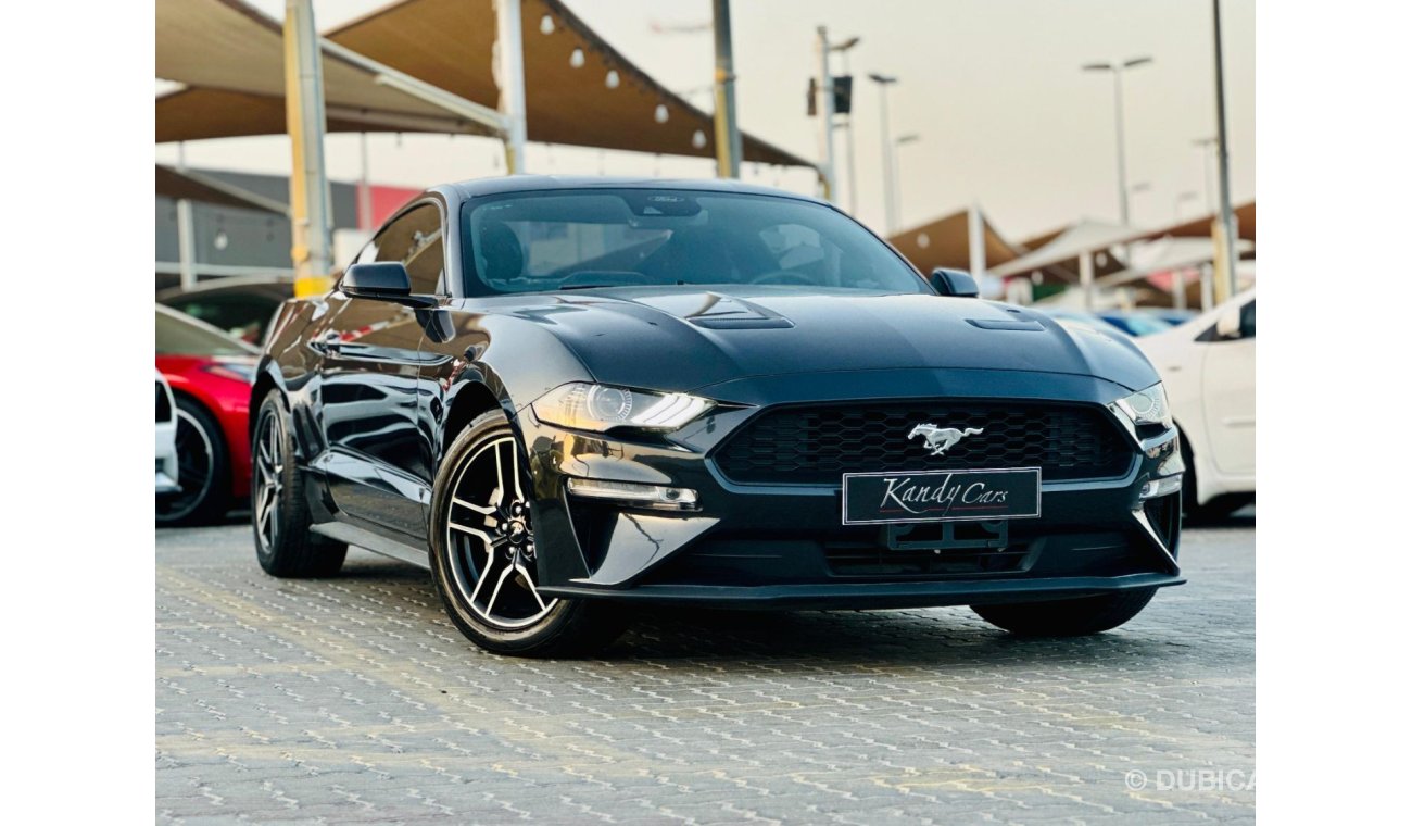 فورد موستانج EcoBoost | Monthly AED 1650/- | 0 % DP | Digital Cluster | Memory Seats | Paddle Shifters | # 00904