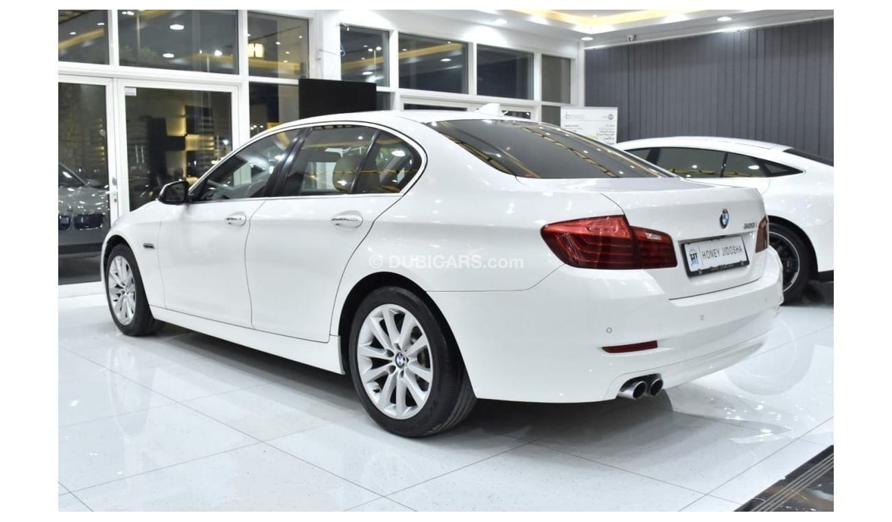 بي أم دبليو 520i EXCELLENT DEAL for our BMW 520i ( 2015 Model ) in White Color GCC Specs