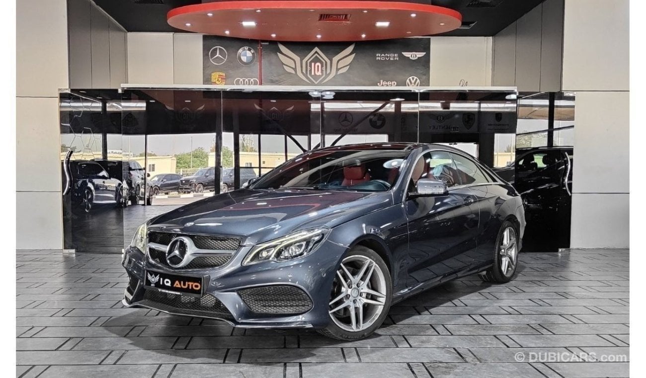 مرسيدس بنز E200 كوبيه AED 2,000 P.M | 2015 MERCEDES-BENZ E 200 COUPE AMG KIT 1.8L | GCC || FULL PANORAMIC VIEW