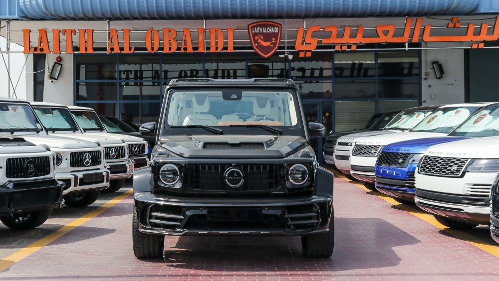 Mercedes Benz G 63 Amg V8 Biturbo Mansory Kit For Sale Black