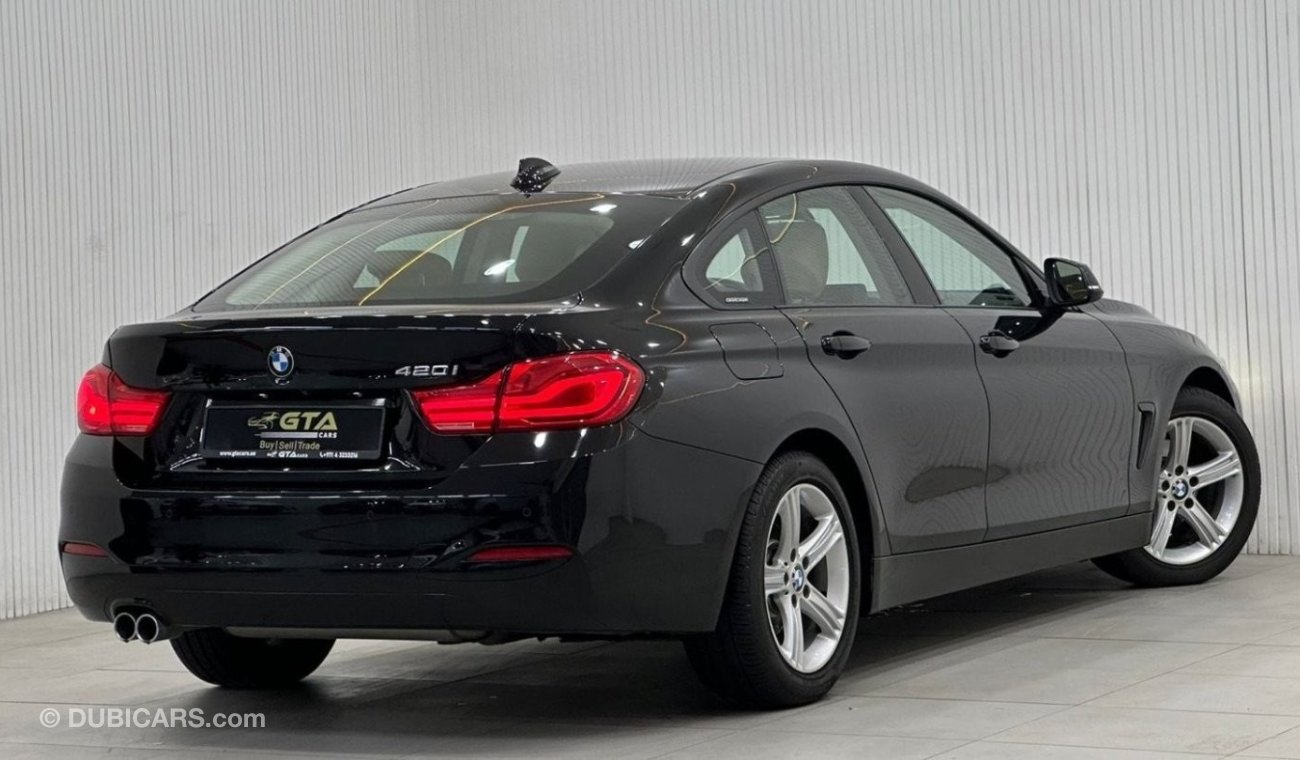 بي أم دبليو 420i Std 2019 BMW 420i Gran Coupe, Warranty, Full Service History, Low Kms, GCC