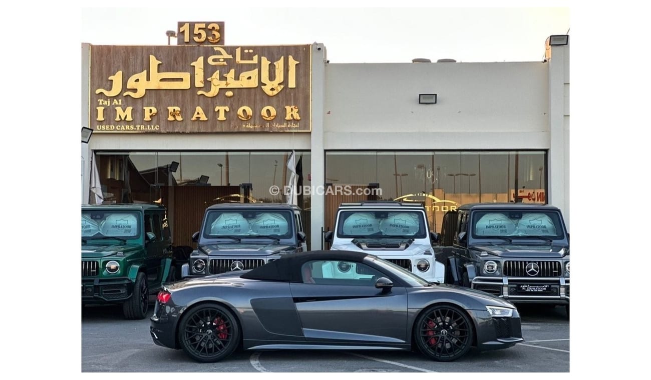 Audi R8 Spyder V10 Plus AUDI R8 2017 SPYDER  GCC