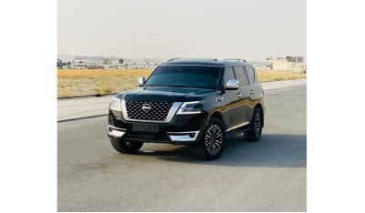 Nissan Patrol LE Titanium Good condition car GCC first onar