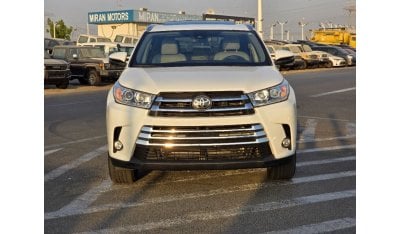 تويوتا هايلاندر 2018 Model Limited 4x4 , sunroof and 7 seater