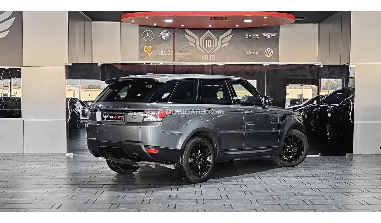 Land Rover Range Rover Sport HSE 3.0L (340 HP) AED 2,300 P.M | 2016 RANGE ROVER SPORT HSE | BLACK EDITION | FSH | FULL PANORAMIC