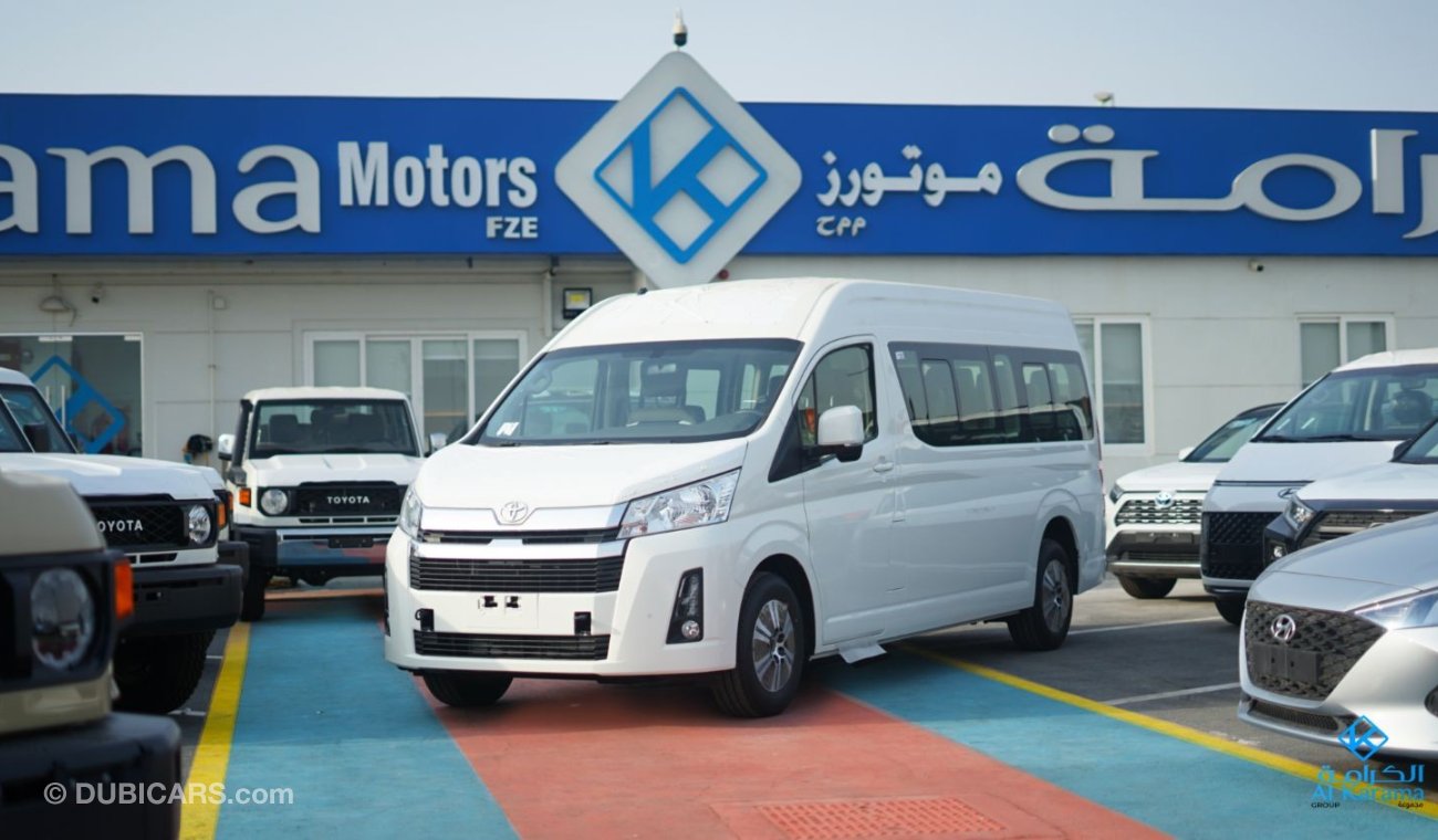 Toyota Hiace Brand New 2024 Toyota Hiace GL 2.8L  Engine: 2.8L Diesel Cylinder: 4 Transmission: 6-Speed Manual Dr