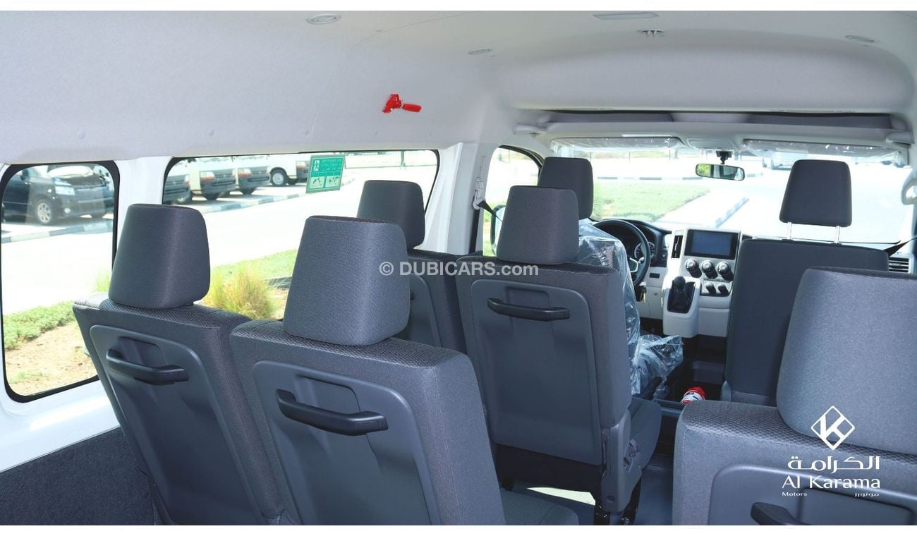 Toyota Hiace 3.5 ltr manual transmission , 13 seater ,A/C WITH HEATER-BLUTOOTH -POWER DOOR LOCK &POWER WINDOW,-sc