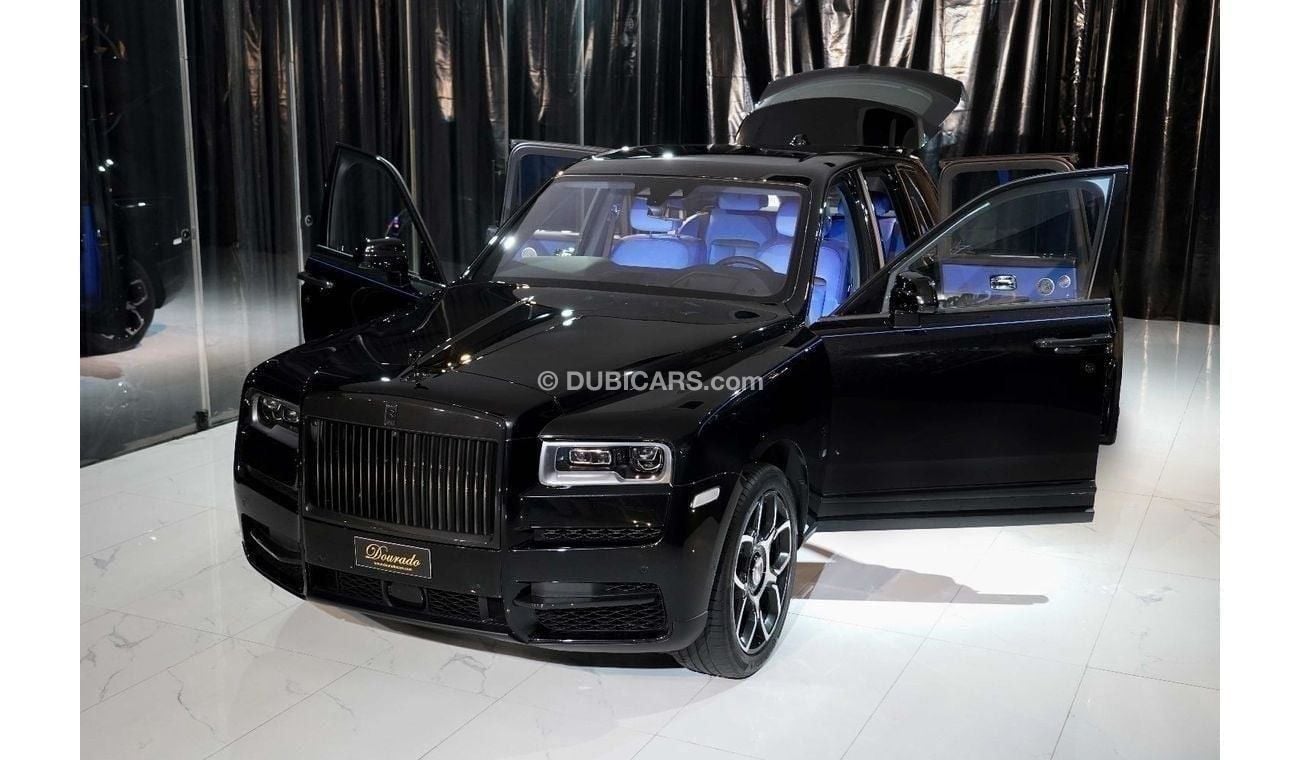 Rolls-Royce Cullinan | X-MAS AND NEW YEAR SPECIAL PRICE | BLACK BADGE KIT | DIAMOND BLACK | INTERIOR COBALTO BLUE