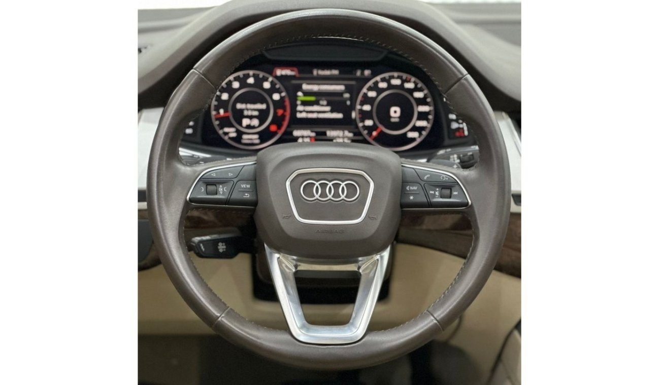 Audi Q7 2019 Audi Q7 55TFSI Quattro 7 Seater, Warranty, Full Audi Service History, Full Options, GCC