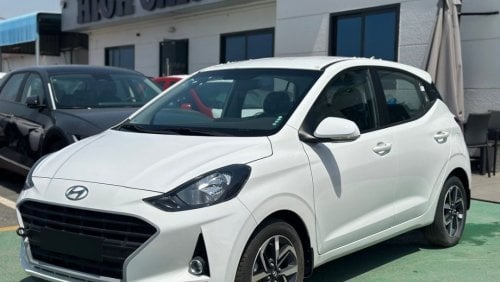 هيونداي جراند i10 GRAND I10 (HATCHBACK ) 1.2L  WHITE COLOR - 2023 MODEL