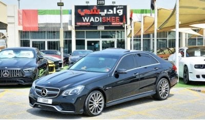 مرسيدس بنز E 350 MERCEDES E350 / Inside Red Full Option * Full Kit E63 AMG* Excellent Condition