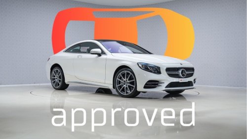 Mercedes-Benz S 450 Coupe 4Matic - 2 Years Approved Warranty - Approved Prepared Vehicle