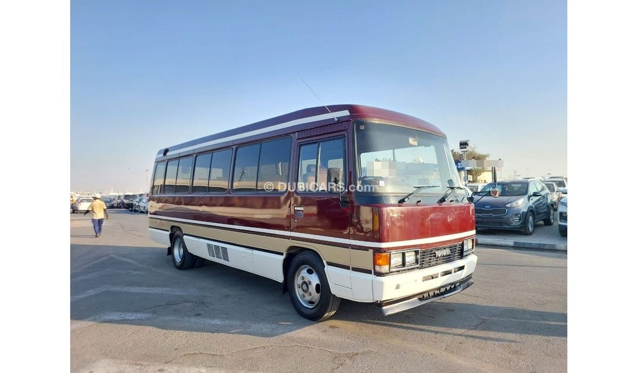 تويوتا كوستر TOYOTA COASTER BUS RIGHT HAND DRIVE 1992 MODEL DIESEL MANUAL 4160 ENGINE CC 1HD-T ENGINE 29SEATER (P