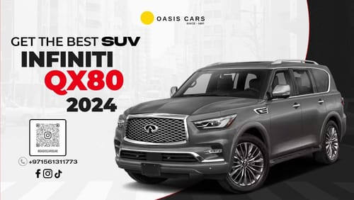 إنفينيتي QX80 Sensory ProActive GCC Specs Brand New