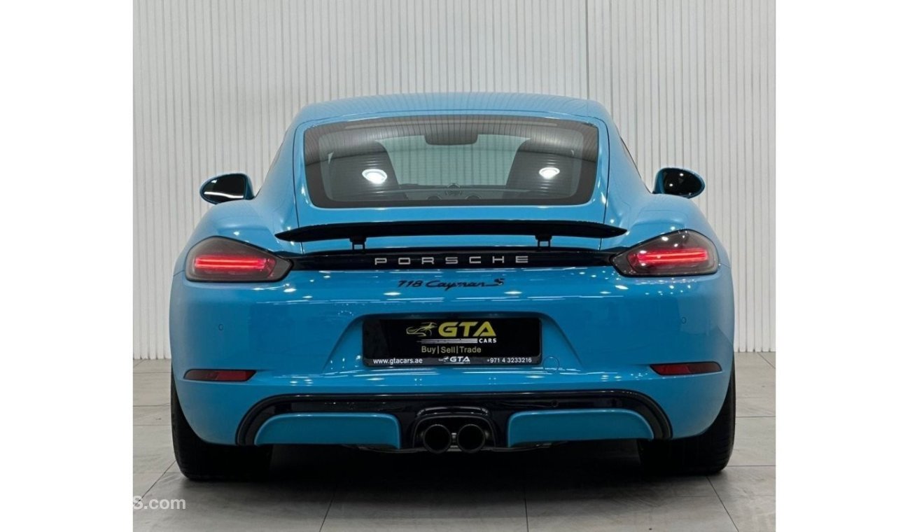 بورش كايمان أس 2020 Porsche 718 Cayman S, SEP 2024 Porsche Warranty, Full Porsche Service History, GCC