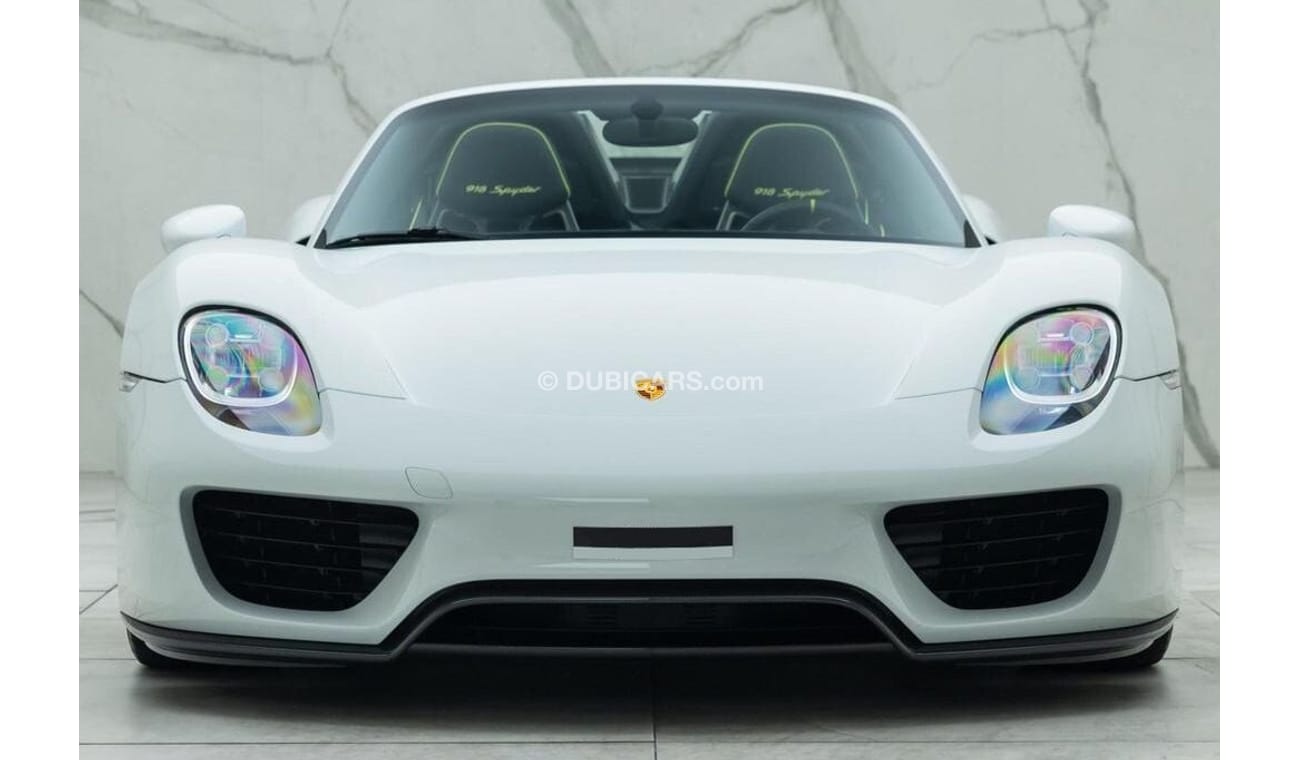 Porsche 918 Spyder 4.6 LEFT HAND DRIVE