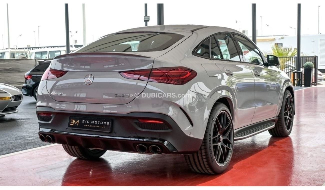 مرسيدس بنز GLE 53 AMG كوبيه باقة تجميل جديدة*(AMG، ليلاً، ركن السيارة، راحة، ذاكرة، كروم)* HUD* 360* بانوراما* إضاءة محيطة* بورم