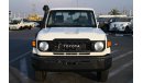 Toyota Land Cruiser 2024 TOYOTA LAND CRUISER 79 SINGLE CAB PICKUP V6 4.2L DIESEL 4WD MANUAL TRANSMISSION