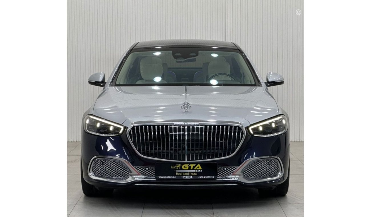 مرسيدس بنز S 680 2023 Mercedes Maybach S680 V12, Nov 2027 Mercedes Warranty, Fully Loaded, Low Kms, GCC