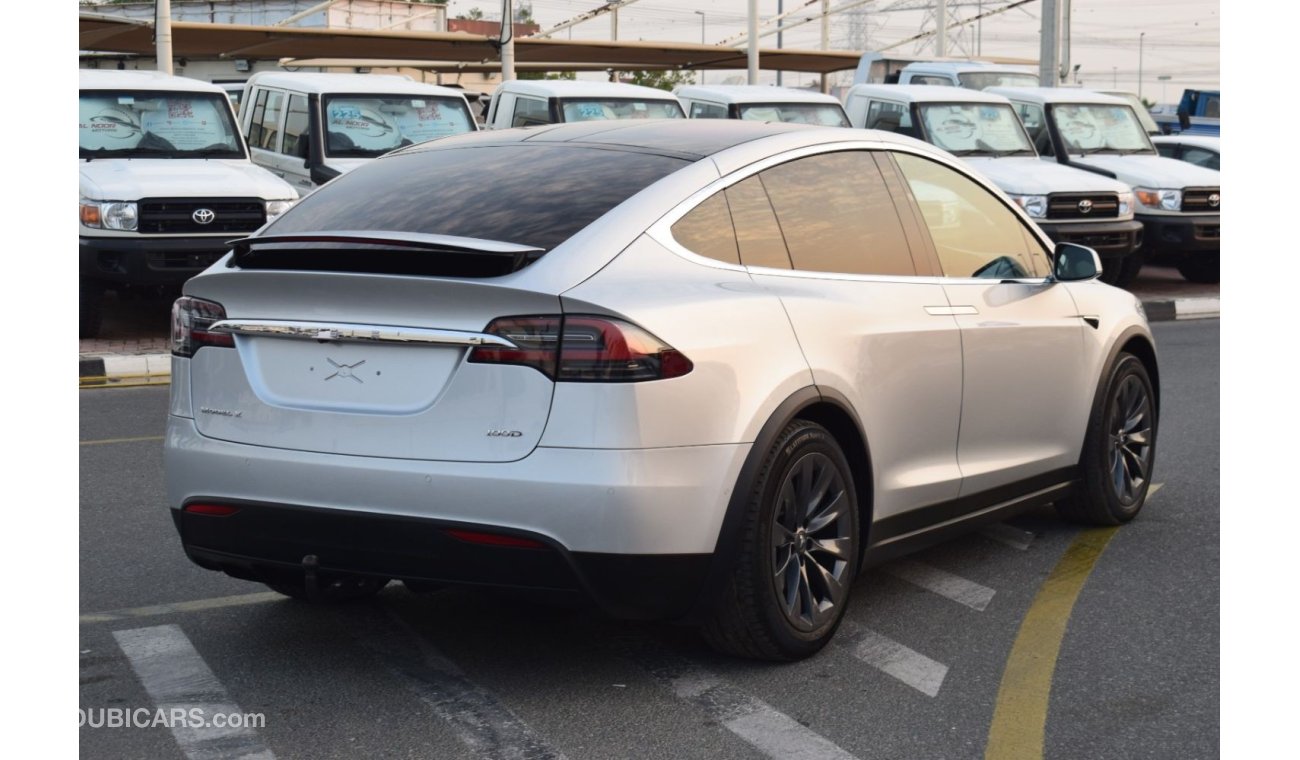 تسلا موديل اكس 2017 TESLA MODEL X 100XB SILVER