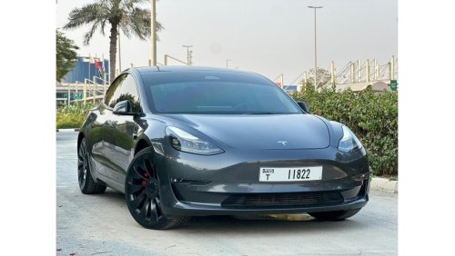 Tesla Model 3 TESLA MODEL 3 PERFORMANCE MODEL 2022 GCC KM 10000 ANDER WARRANTY