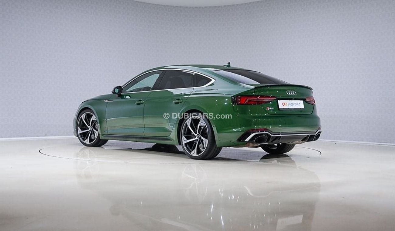 Audi RS5 TFSI quattro 2.9L (444 HP) AED 4,366 P/M - 2 YEARS WARRANTY - A5 SPORTBACK - RS5 TFSI QUATTRO