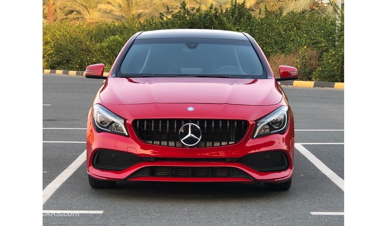 Mercedes-Benz CLA 250 Sport MODEL 2018 car perfect condition inside and outside  no accident  full option panoramic roof