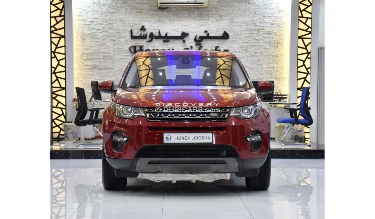 لاند روفر دسكفري سبورت EXCELLENT DEAL for our Land Rover Discovery Sport SE Si4 ( 2016 Model ) in Red Color GCC Specs