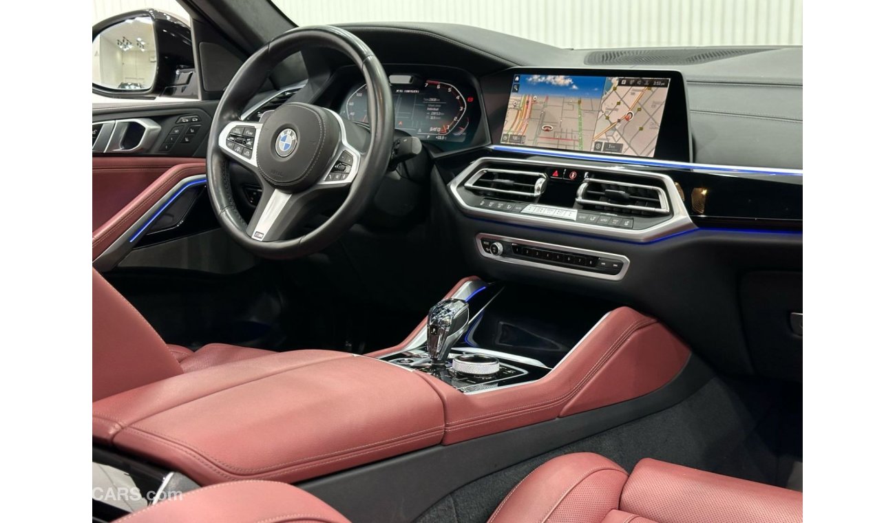 بي أم دبليو X6 2022 BMW X6 M50i, 2027 Agency Service Contract, Full BMW Service History, GCC