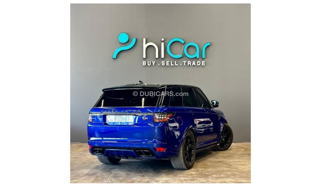 Land Rover Range Rover Sport SVR AED 4,445pm • 0% Downpayment • SVR European Spec • 1 Year Warranty