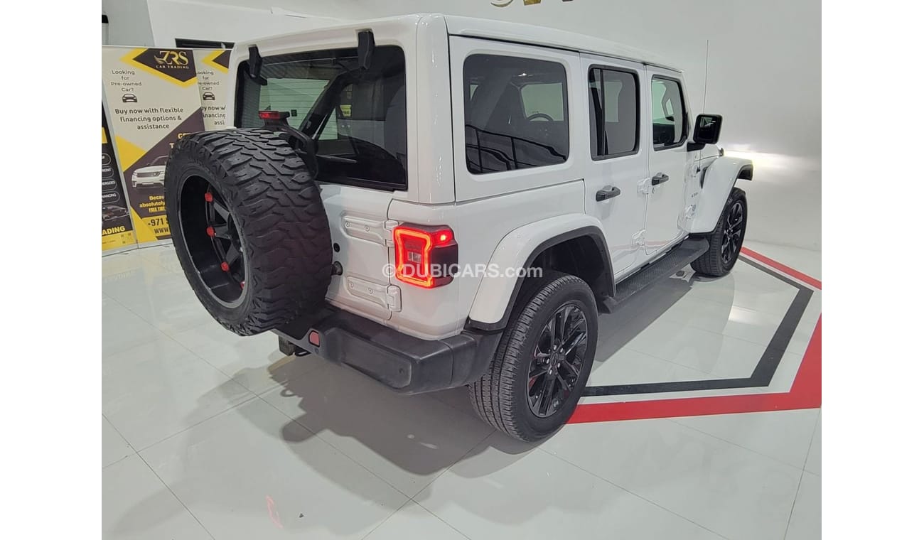 جيب رانجلر AED 1,499 P.M | 2021 JEEP WRANGLER 4XE | PLUG IN HYBRID | 2.0L 4WD | American Specs