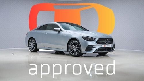 مرسيدس بنز E450 كوبيه AMG - 2 Years Approved Warranty - Approved Prepared Vehicle