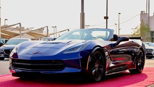 شيفروليه كورفت Stingray Z51 3LT 6.2L Chevrolet Corvette Stingray / 2017 / USA / 70,000KM