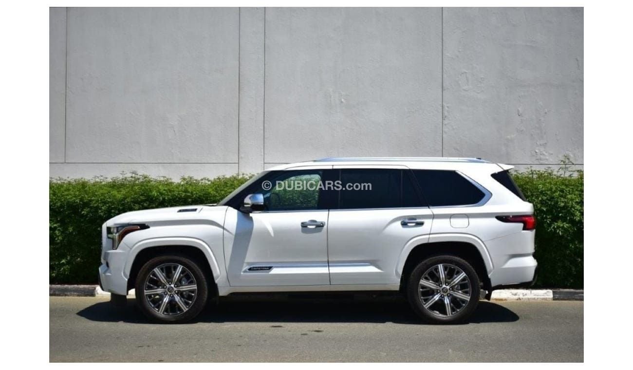 Toyota Sequoia 2024 TOYOTA SEQUOIA CAPSTONE HYBRID V6 3.5L TURBO 4WD 7-SEATER AUTOMATIC