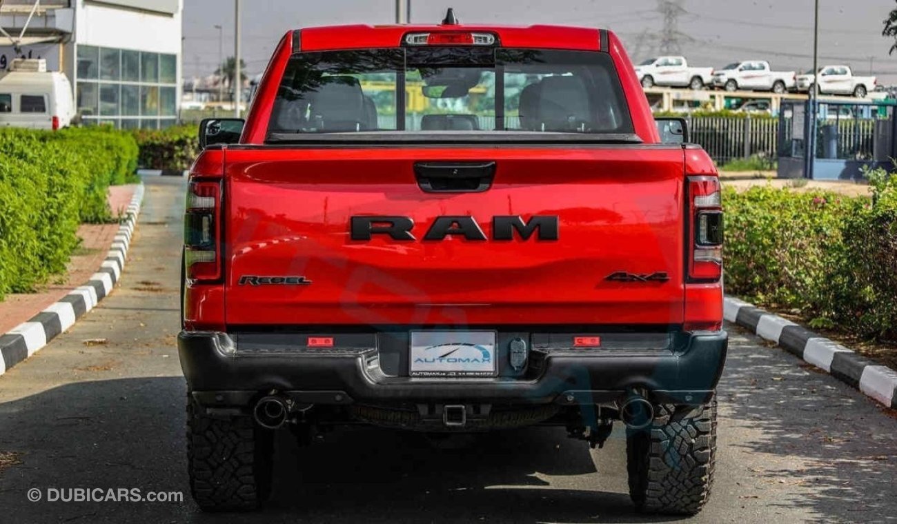 RAM 1500 Rebel V8 5.7L HEMI eTorque , 2024 GCC , 0Km , With 3 Years or 60K Km Warranty@Official Dealer