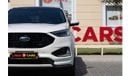 Ford Edge Ford Edge ST 2019 GCC under Warranty with Flexible Down-Payment.