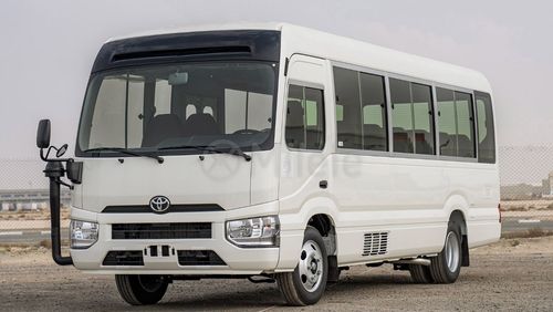 تويوتا كوستر 2.7L PETROL 30-SEATER: WITH MANUAL AC, SNORKEL, AND ABS